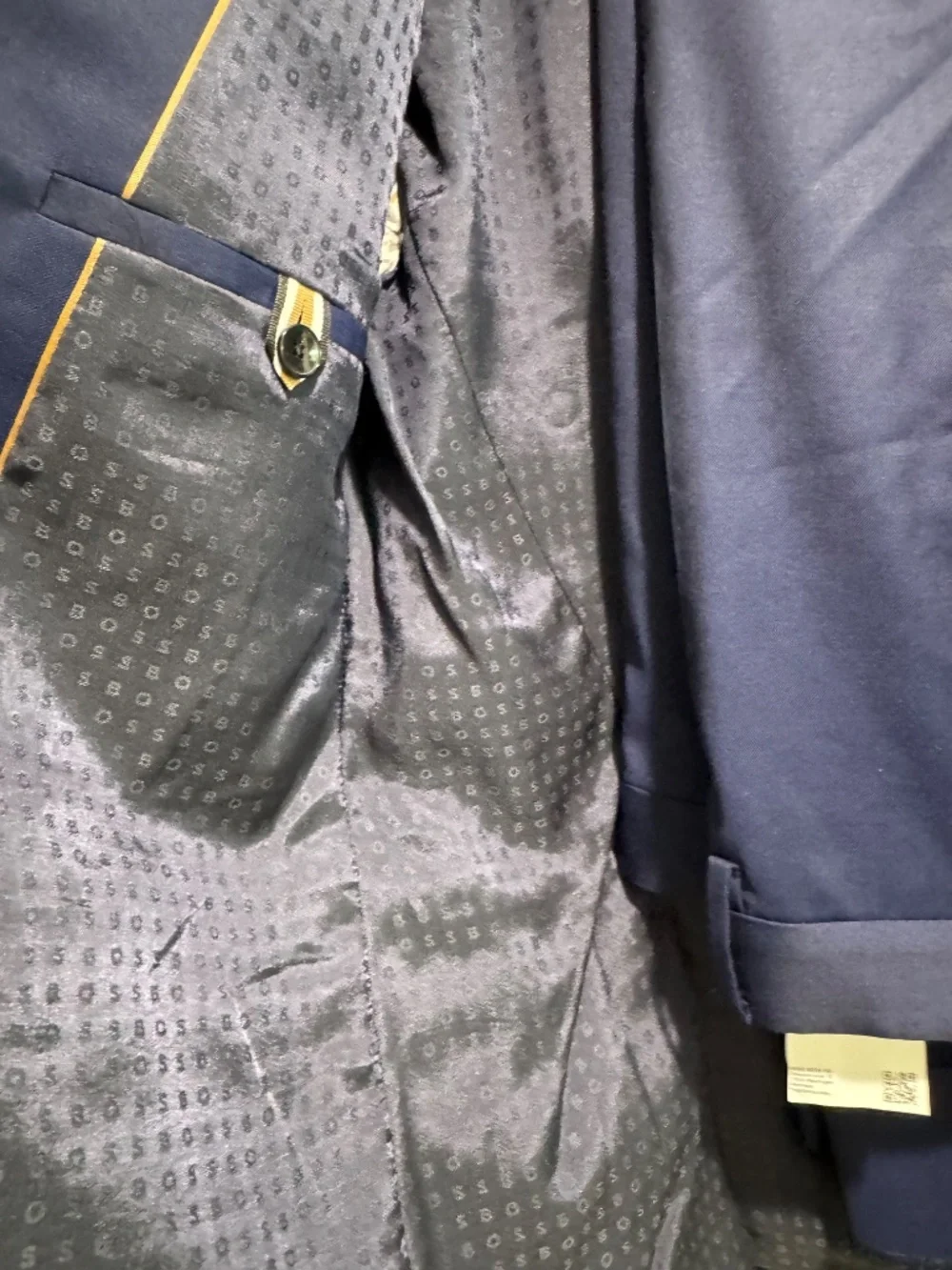 Hugo Boss cobalt blue suit Trabaldo Togna 1840 Slim Fit  40S
